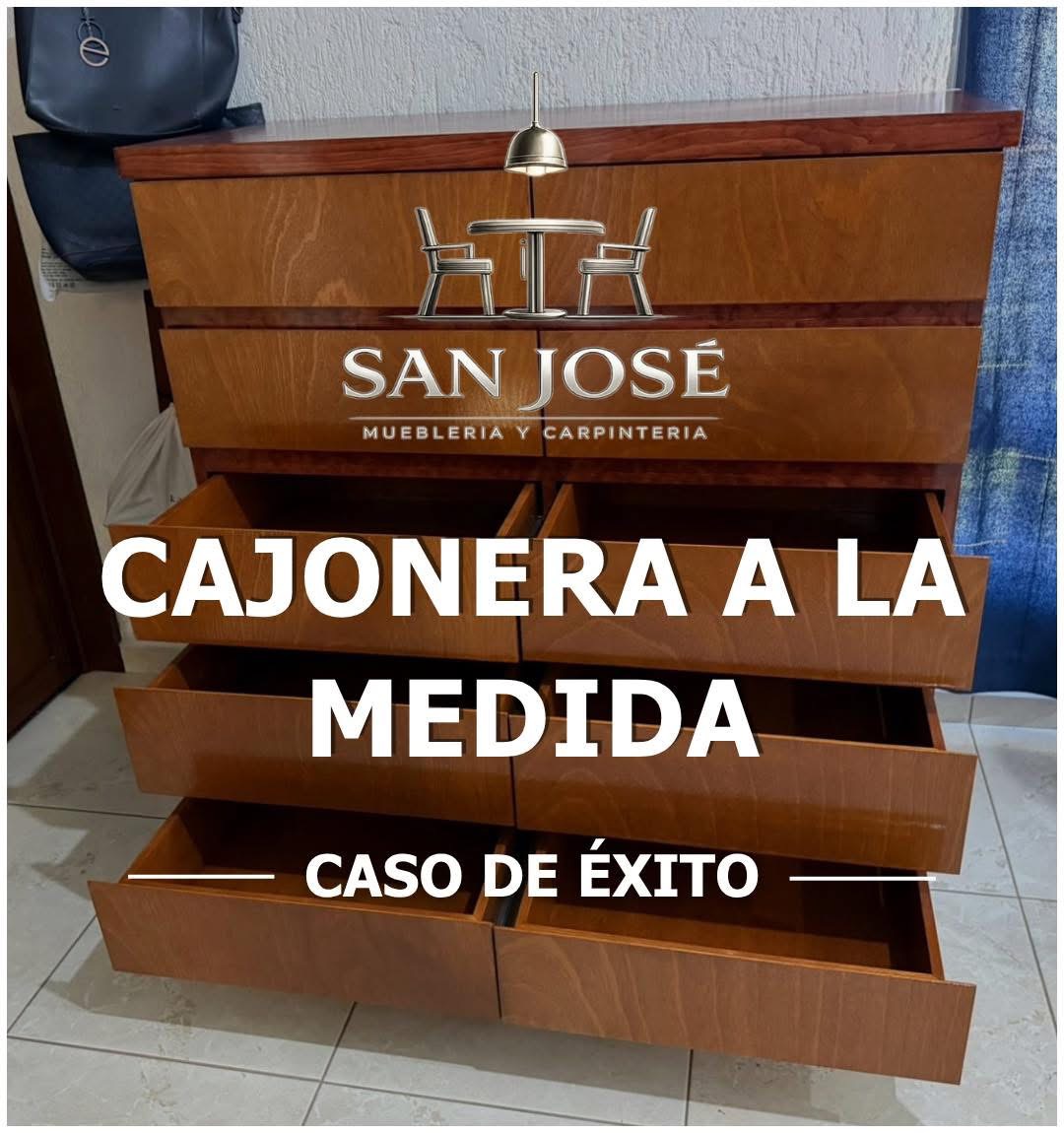 Cajonera de madera a la medida