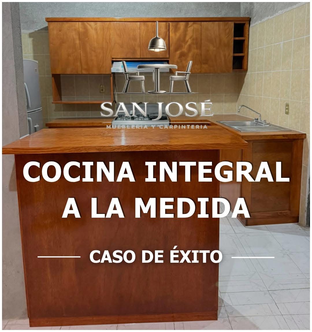 Cocina integral a la medida fabricada por San José